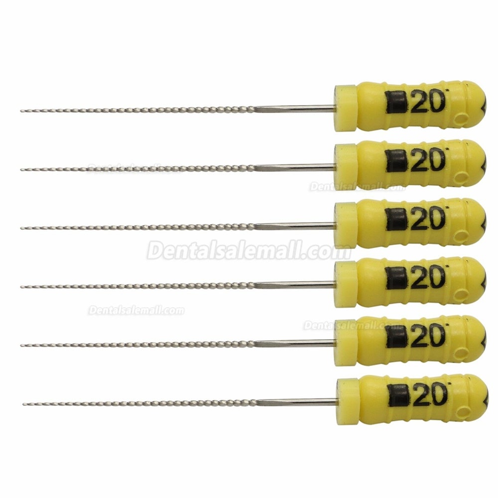 10 Packs Dental Endodontics K File 6# 8# 15# 20# 25# 30# 35# 40# 21mm 25mm 28mm 31mm